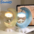 thumbnail image 2 of Creative Sanrio Cartoon Moon Cloud Series Pochacco Cinnamoroll Nightlight Cute Table Lamp Bedroom Bedside Lamp Ornaments Girl, 2 of 5