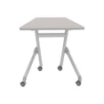 thumbnail image 2 of Safco Products Learn Nesting Trapezoid Desk, Small Corner Desk for Classrooms & Custom Classroom Layouts (Pebble Gray), 2 of 3