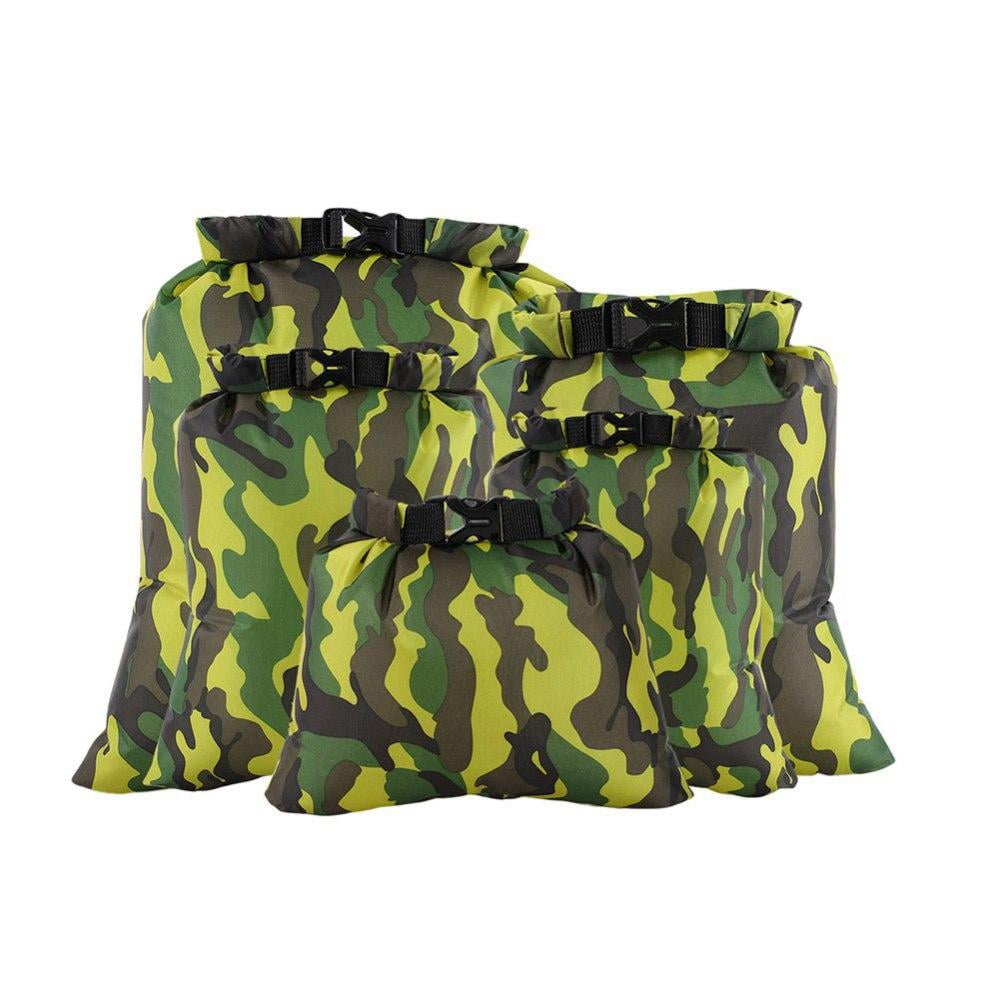 5 Pack Waterproof Dry Bags, Lightweight Outdoor Dry Sacks Ultimate Dry