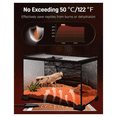 thumbnail image 4 of 5W Reptile Heating Pad Reptile Heating Pad Under Tank Safe Fast Heating Pad for Frogs Snakes Lizards Geckos US Plug, 4 of 6