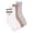White Texture, variant on MUK LUKS Women's Dream Step Crew Socks, 4-Pack, OSFM