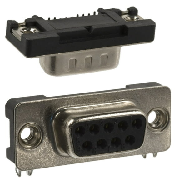190-009-263R001 Connector 9 Position D-Sub Receptacle, Female Sockets :RoHS
