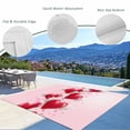 thumbnail image 3 of Valentine's Day Outdoor Rug for Patio/Deck/Porch, Non-Slip Large Area Rug 4 x 6 Ft, Romantic Red Love Hearts Cute Indoor Outdoor Rugs Washable Area Rugs, Reversible Camping Rug Carpet Runner, 3 of 8
