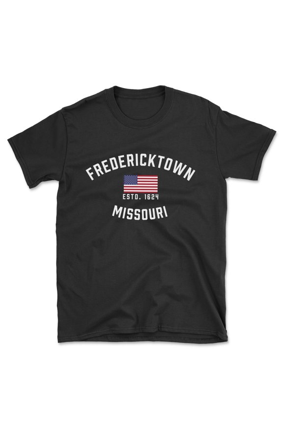 Fredericktown Missouri Patriot Men's Cotton T-Shirt
