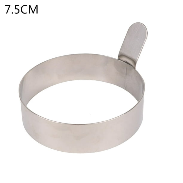Egg Ring Stainless Steel Metal Egg Rings Omelet Mold Diy Baking Kitchen Tools Pancake Ring Walmart Com Walmart Com