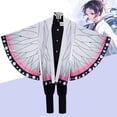 thumbnail image 4 of Disfraz de Anime Demon Slayer Kochou Shinobu para adultos, conjunto de peluca Kimetsu No Yeyang Kostum, Kimono Seragam, Halloween, 4 of 4