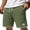 Army Green, variant on COOFANDY Mens Shorts Casual Summer Beach Sweat Shorts Classic Fit Stylish Cotton Dress Shorts with Pockets