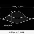 thumbnail image 2 of SNNROO Clear Rain Hats  Plastic Outdoor Rain Bonnet Tie Strings Waterproof Protector Hood, 2 of 7