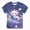 Z07-Purple, variant on YAYUBA Boys Summer Shirts 7-8 Round Neck Cartoon Print Back To School Short Sleeve T-Shirt Fashion Casual Holidays Tops Preppy T-Shirt Boys & Girls Shirts, 4-5 Years, Purple
