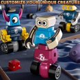 thumbnail image 4 of Juego de bloques magnéticos KIZONLY de Robot Building Toys, 36 piezas, 4 of 9