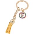 thumbnail image 1 of 26 Letters A-Z Decorative Alphabet Initial Charm Keychain for Women Girls Men Teenager Gift, 1 of 2
