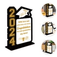 thumbnail image 1 of Minkissy Graduation Centerpieces Rectangular Chic Design Home Decoration Multi 1Pcs 2024 Graduation Season, 1 of 8