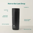 thumbnail image 3 of Reduce 16oz Perk One-Handed Coffee Tumbler, Black, 3 of 6