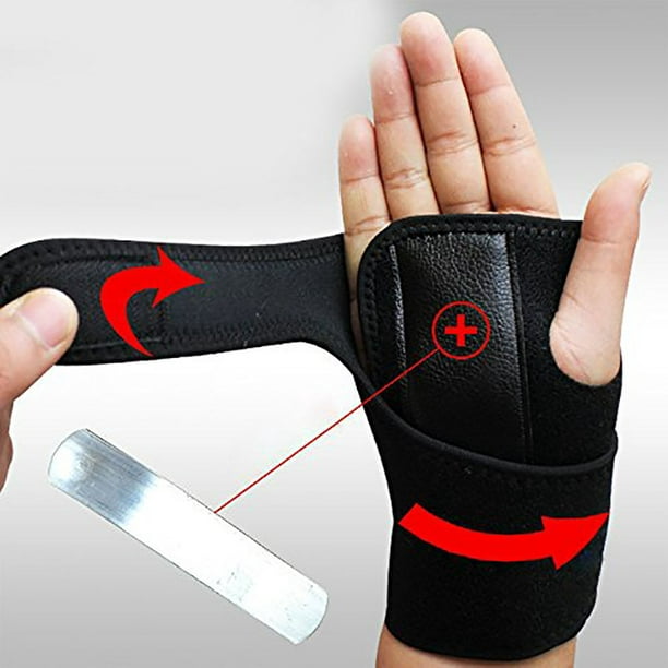 1 Pair Night Wrist Sleep Support Brace - Fits Both Hands - Cushioned To  Help With Carpal Tunnel And Relieve And Treat Wrist Pain - Adjustable 