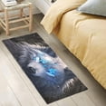 thumbnail image 5 of SKYSONIC Blue Eyes Wolf Kitchen Mats 20"x39" Absorbent Non Slip Runner Rug Machine Washable Kitchen Floor Mat for Home Bathroom Door, 5 of 7