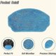 thumbnail image 3 of for MAMNV ZCWA ONSON BR150, BR151 Reusable Microfiber Mop Pads, 3 of 5