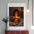 thumbnail image 2 of Diamond Art Kit for Adults, Candlelight Reading Nighttime Diamond Painting for Adults Beginners, DIY Diamond Art Painting Kits, 5D Diamond Painting Crafts for Home Decor 12x16 Frameless, 2 of 7