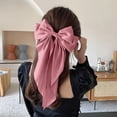 thumbnail image 2 of Pinza para el pelo con lazo grande, lazos para el pelo de niña y mujer, pasadores con lazo, pinzas para mujer y niña, accesorios para el pelo, pinzas con lazo, pasadores, 2 of 4