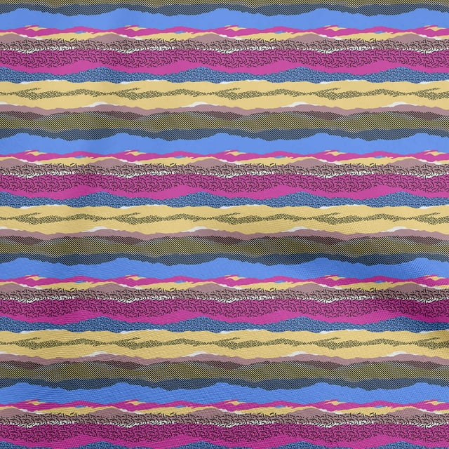 oneOone Cotton Poplin Magenta Fabric Abstracts Craft Projects Decor Fabric Printed By The Yard 42 Inch Wide