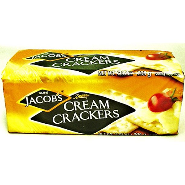 Jacob's Cream Crackers, 7.05Ounce (Pack of 24)