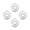 Silver, variant on Beadwork Findings 12pcs Silver Jewelry Findings Pendants | Flower (4pcs x Pack of 3)