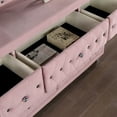 thumbnail image 5 of Furniture of America Breand Adult Glam 7-Drawer Dresser, Pink, 5 of 10