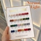 thumbnail image 3 of Set de esmaltes de uñas en gel Double Rhythm, 28 unidades, 15 ml, verde burdeos, 3 of 9