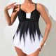 thumbnail image 1 of Traje de baño tankini para mujer, estampado grande, dividido, falda, bikini, dividido, traje de baño, traje de baño de dos piezas para mujer, trajes de baño tankini para mujer, traje de baño de 2 piez, 1 of 5