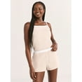 thumbnail image 3 of Joyspun Women's Jersey Picot Cami Top and Shorts Pajama Set, 2-Piece, Sizes XS-3X, 3 of 6