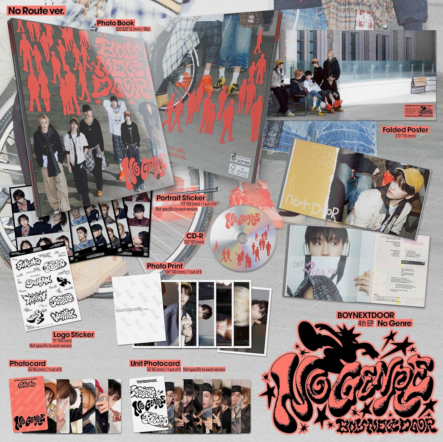 BOYNEXTDOOR - [NO GENRE] 4th EP Album RANDOM Version - Walmart.com