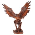 thumbnail image 1 of Estatua de águila con alas extendidas, adorno de águila, figura de águila, decoración de escritorio de oficina, 1 of 7