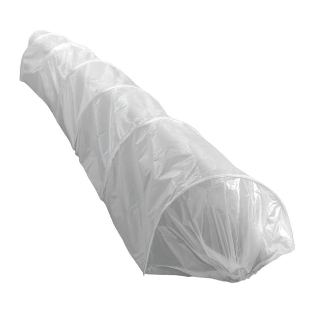 koolsoo Garden Tunnel Shade Net Cover Greenhouse Protection from Sun and Heat for Patio Transparent