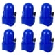 thumbnail image 1 of Tapones de plástico azules para postes de trampolín, paquete de 6, aptos para postes de cama de salto estándar, cubierta duradera para trampolines, 1 of 8