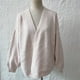 thumbnail image 5 of Puntoco moda mujer Casual cuello pico manga larga otoño suéter cárdigan blusa tops Puntoco Puntoco-6312, 5 of 6
