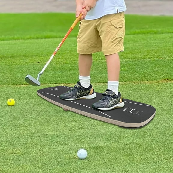 Golf Pressure Plate Golf Training Aid for Indoor Practice Weight Shift Balance Board Golf Training Aid