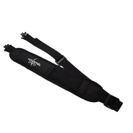 SAS Premium Neoprene Universal Black Padded Crossbow Rifle Gun Sling Mesh Pocket