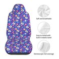 thumbnail image 5 of Fuzoiu colorful Skull flower leaf Print Seat Covers Set, Car Seat Covers Front Seats, Car Seat Protector, Car Seat Cushion, Seat Covers Carseat Cover Universal Fit for Most Cars, 5 of 7