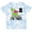 Tie Dye Blue, variant on Inktastic 2nd Birthday Girl Dragon Girls Toddler T-Shirt
