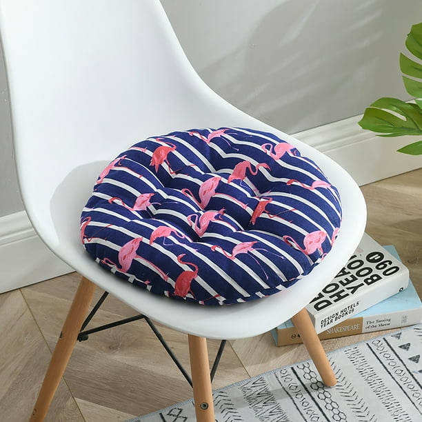 15.8x15.8inch Round Seat Cushion,Indoor Outdoor Sofa Chair Pads Cushion