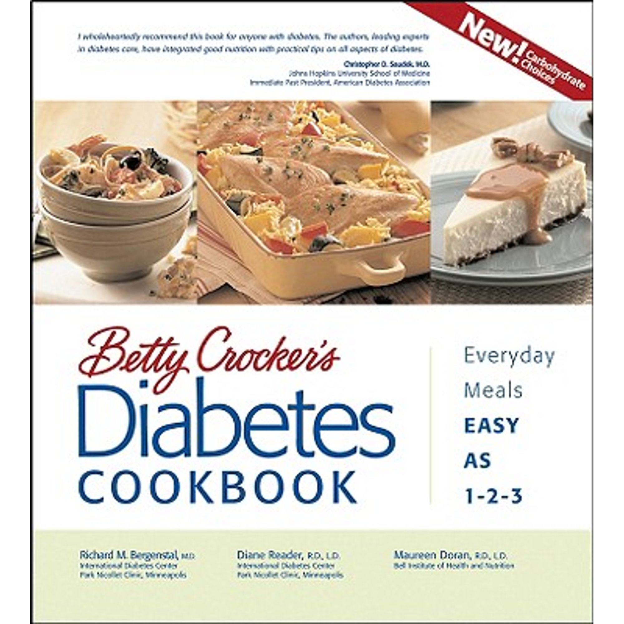Betty Crocker's Diabetes Cookbook: Everyday Meals, Easy As 1-2-3 by Betty Crocker Editors (Hardcover), Cooking, Food & Wine, English