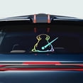 thumbnail image 4 of Homekingdee Cute Dog Wiper Silhouette Car Decal - Multicolor Plastic Rear Windshield Sticker with Wiper-Synced Motion for Automotive Decoration, 4 of 6