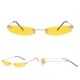 thumbnail image 2 of Mujer Hombre Vintage Transparente Pequeño Marco Gafas De Sol Retro Gafas Moda, 2 of 3
