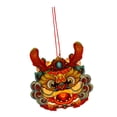 thumbnail image 2 of Juego de materiales para hacer faroles de Año Nuevo chino, farolillos de mano decorativos sin terminar Dragón rojo de papel, 2 of 9