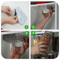 thumbnail image 3 of Estante Para Tarros Mason De aleación De Aluminio Para 2 Frascos De 4 64 Oz Con Almacenamiento De Cocina Eficiente, Organizador Debajo Del Estante Del Gabinete Para Exhibición De, 3 of 7
