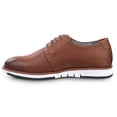thumbnail image 3 of SR Max Beaufort, Men's, Brown/White, Soft Toe Slip Resistant Work Shoe. (12.0 M), 3 of 5
