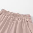 thumbnail image 6 of Nilvkv Boys Lightweight Pants, Boys Pants, Solid Color Cuffed Joggers with Elastic Waist and Side Pockets, ready for Outdoor Sports and Summer Pink 9-10 Years, 6 of 8