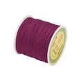 thumbnail image 6 of U8MO 100yards/roll Braided Nylon Thread Knotting Cord Beading String DIY Craft 0.8mm-Camellia, 6 of 9