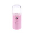 thumbnail image 3 of Humidificador humectante facial recargable por USB, mini atomizador portátil para el cuidado de la piel facial, color rosa Jumpingount HA8935-02B, 3 of 6