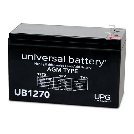 Image of 12V 7.2AH SLA Battery Replacement for Aqua-Vu AV715C 7 Underwater Camera