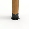 thumbnail image 2 of Half Post Brackets - 6x6 - 14G, 2 of 5